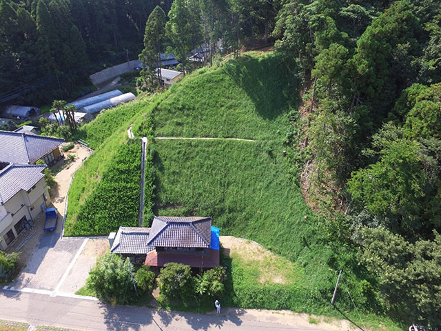 急傾斜地崩壊対策工事 完成